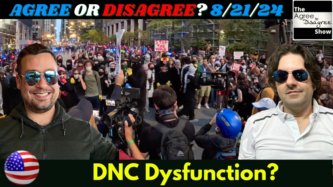 Live Coverage Of DNC Dysfunction. RFK Jr., & Gaza Protesters Splinter Away From Democrats.