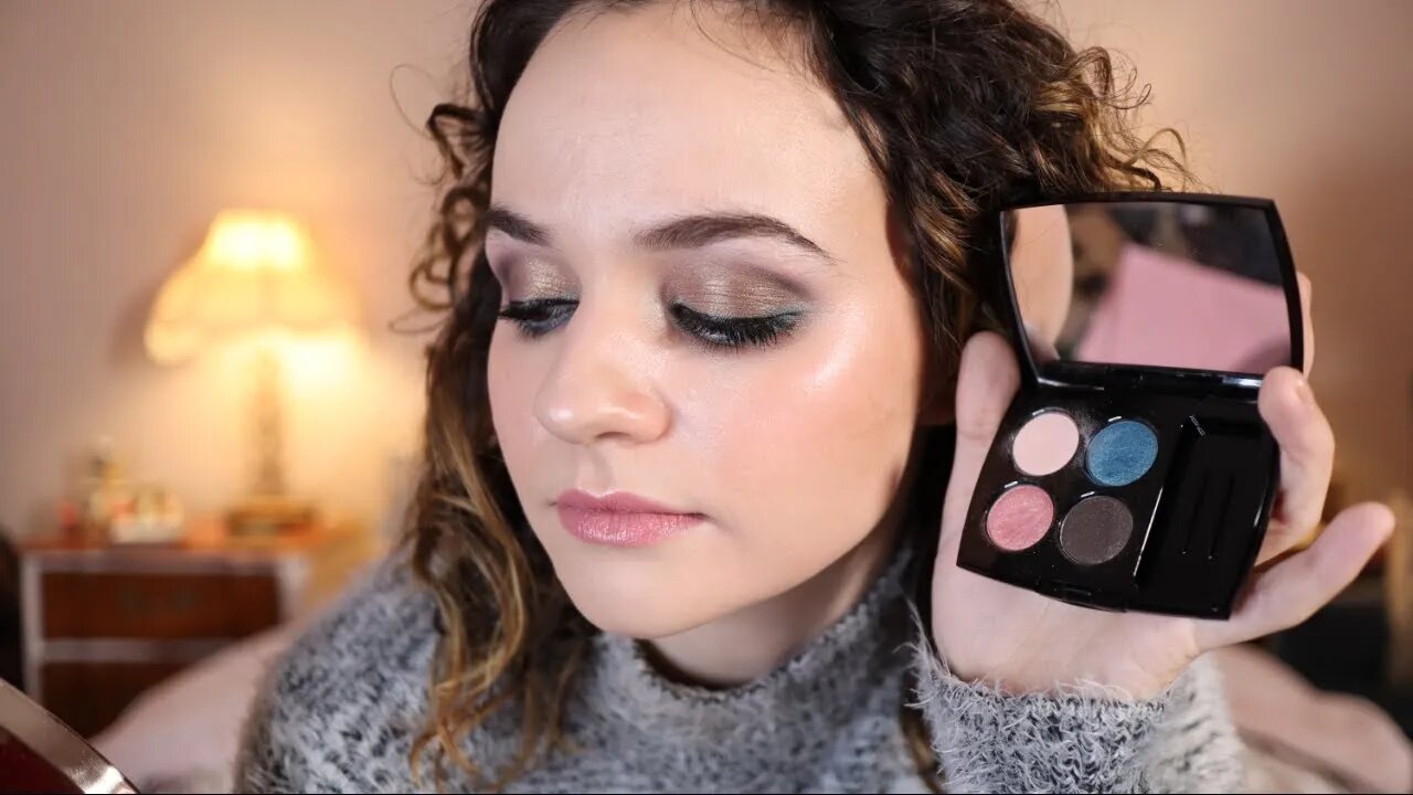 Makeup Look & Review of Lancome Eyeshadows!