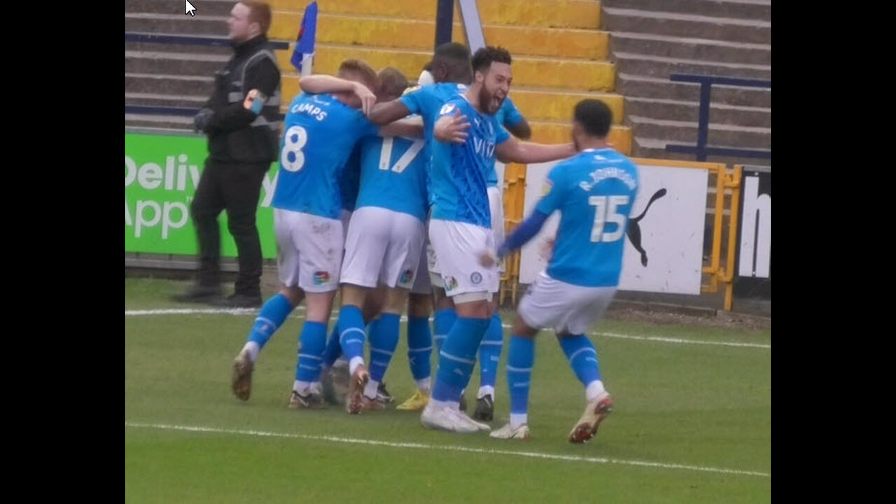 Stockport County v Stevenage.