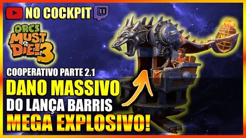 ORCS MUST DIE 3 COOP LIVE GAMEPLAY ENTRE IRMÃOS Parte 2.1 | COOPERATIVO