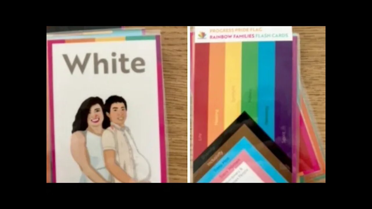 North Carolina teachers used LGBTQ Flash cards to teach preschoolers about colors #northcarolina