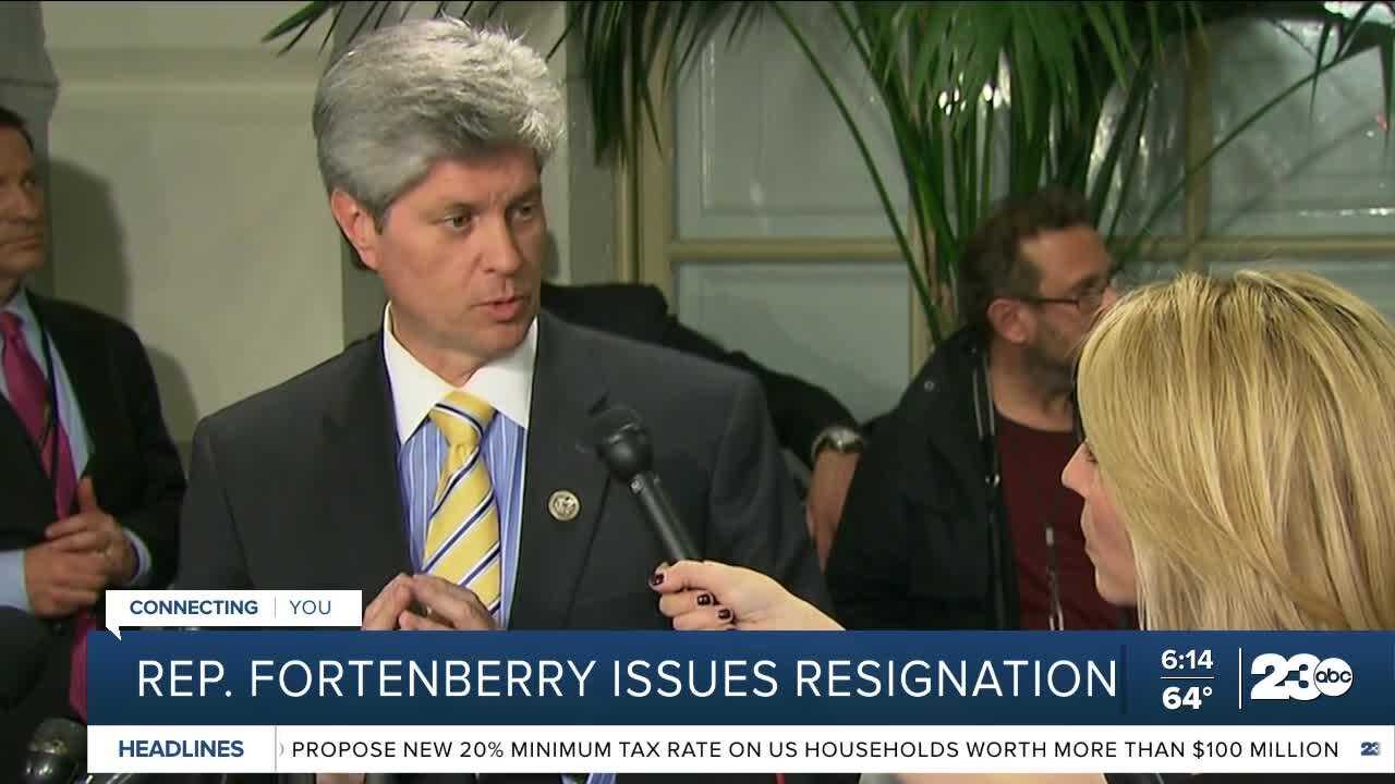 Rep. Fortenberry issues resignation