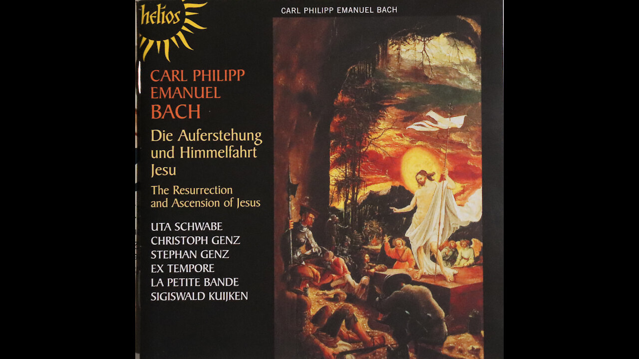 CPE Bach - Resurrection And Ascension Of Jesus