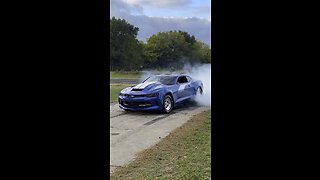 copo camaro burnout