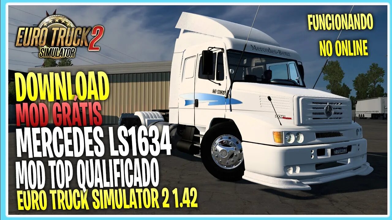 MERCEDES LS1634 PARA EURO TRUCK SIMULATOR 2 1.42