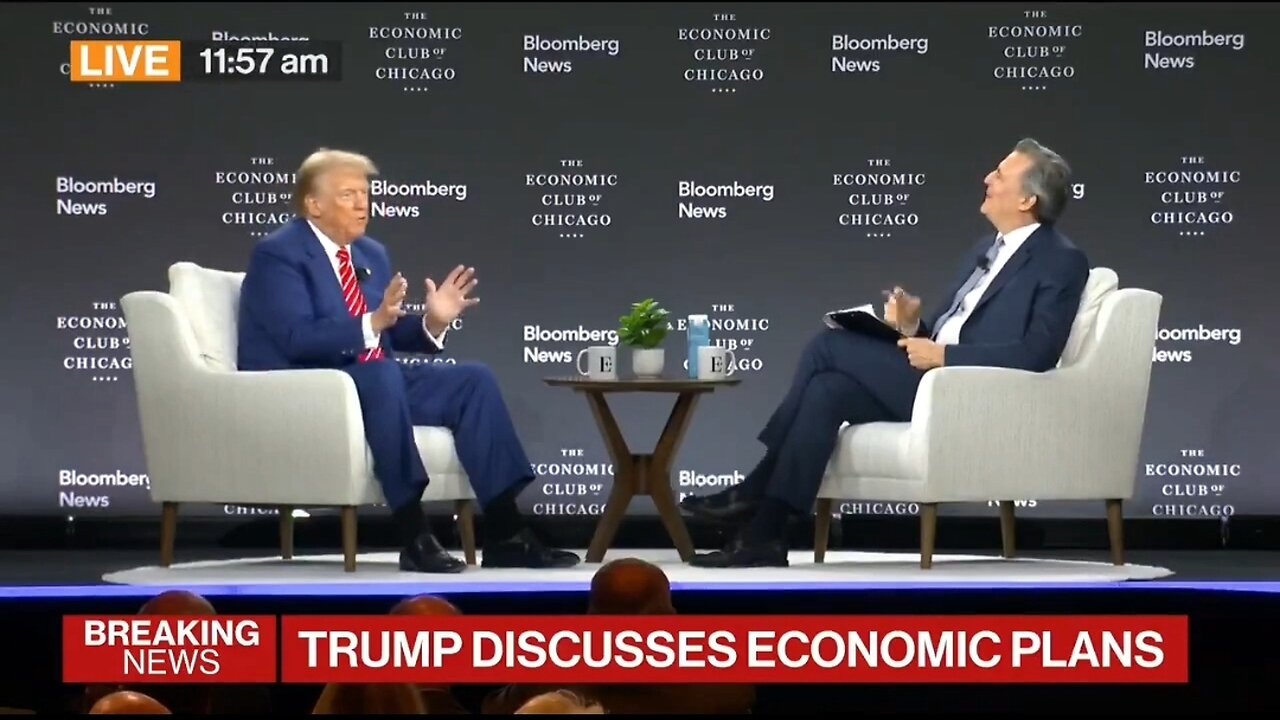 Trump SCHOOLS Bloomberg Host On Tariffs