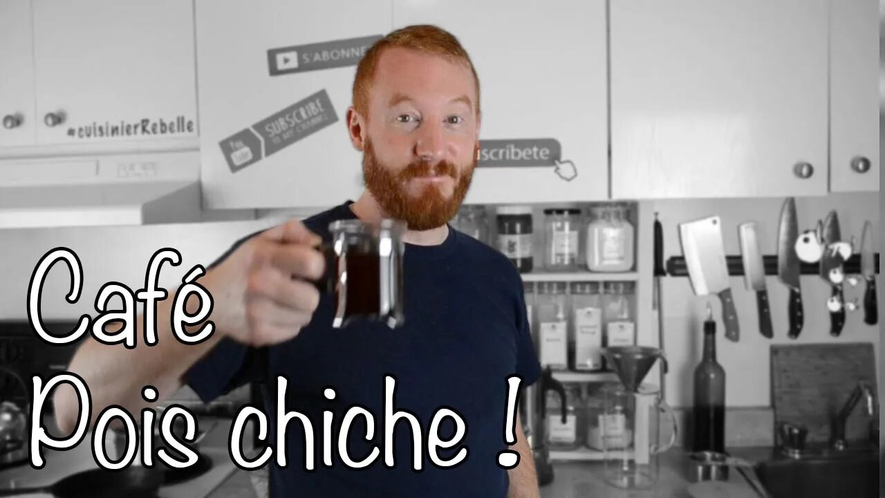 Faire du CAFÉ avec des Pois Chiches 😳 (Sans Caféine) ☕