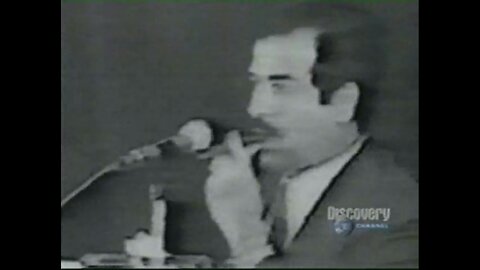 Saddam Hussein Publicly Purges Government Officials (1979)