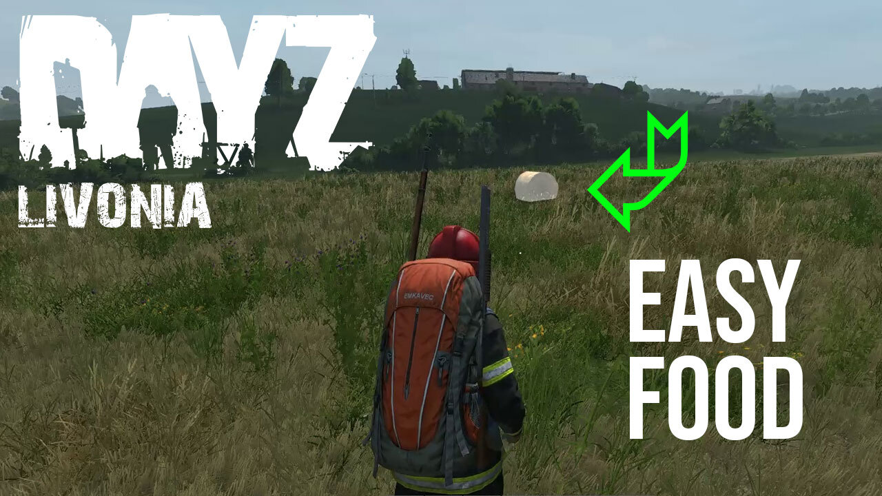 Guia simples como encontrar comida rapidamente em DayZ [Livonia] - Tips & Tricks