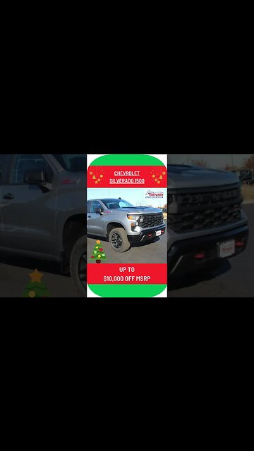 Get the new Chevrolet Silverado 1500 and get up to $10,000 off MSRP.