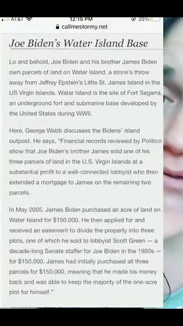 WATER ISLAND/BIDENS BROTHER?