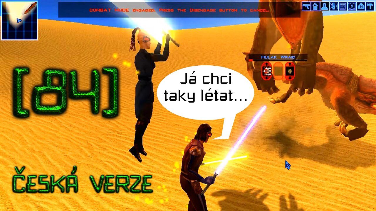 Pojďme Hrát - Knights of the Old Republic 1 (s módy, Světlá Strana) |84| Divoký Lov {CZ}