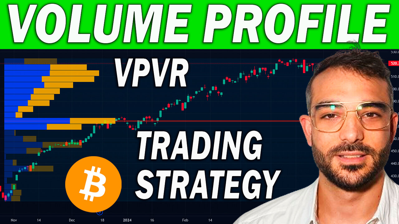 Volume Profile (VRVP) Trading Strategy - How to use Volume Profile Indicator on TradingView