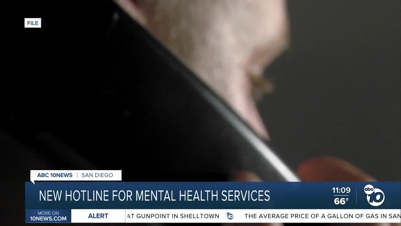 County's new 988 mental health hotline goes online