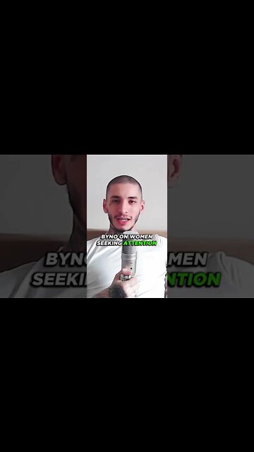 Byno on Women Seeking Attention #tiktok #motivation #shorts #girl #gym #inspiration #quotes