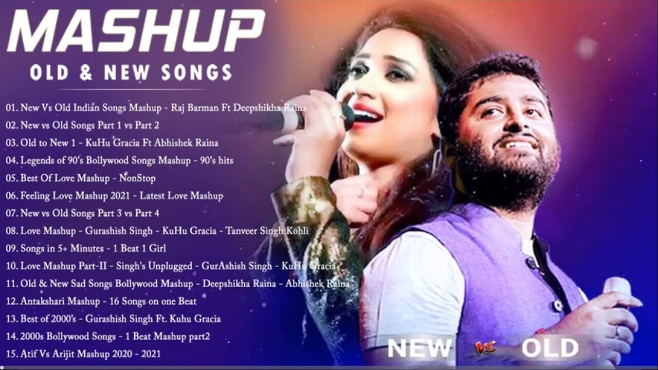 Old Vs New Bollywood Mashup Songs 2023 💖 90's Hindi Love Mashup Latest Indian Songs