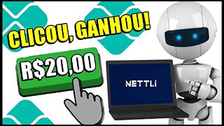 [PAGOU R$20 NO PIX] Como Ganhar Dinheiro Clicando em Anúncios (NETTLI PROVA DE PAGAMENTO)