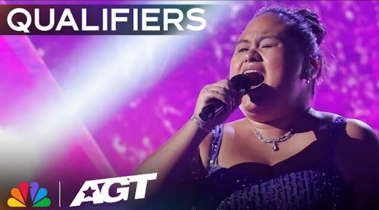 Lavender Darcangelo sings "I Wanna Know What Love Is" by Foreigner | Qualifiers | AGT 2023