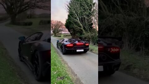 Lamborghini cuspindo 🔥 #shorts #carros