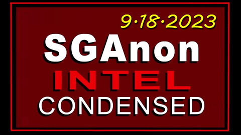 SG Anon Latest Intel Drop 9-18-2023