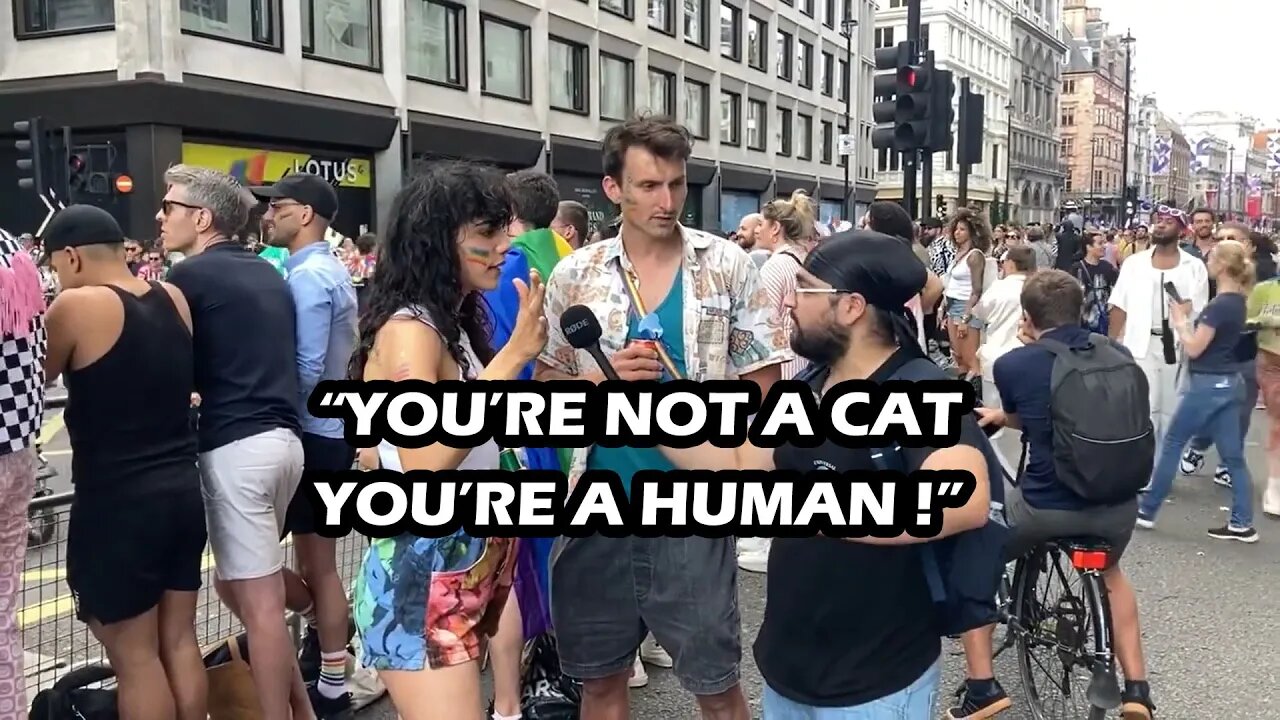 SOLVED - "You can IDENTIFY AS AN ANIMAL" says LGBT Fanatic #mattwalsh #women #pride