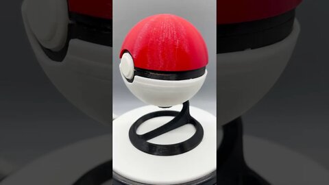 3D Printed Pokeball (With Music!) Time Lapse #shorts