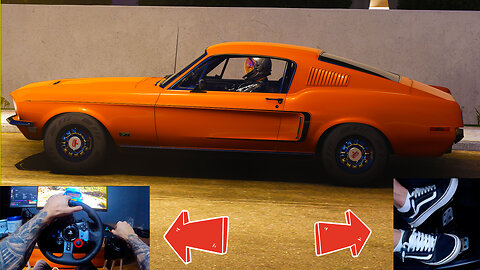 MUSTANG GT 1968 in action - PC - Forza Horizon 5 #bad8 #sub2bad8