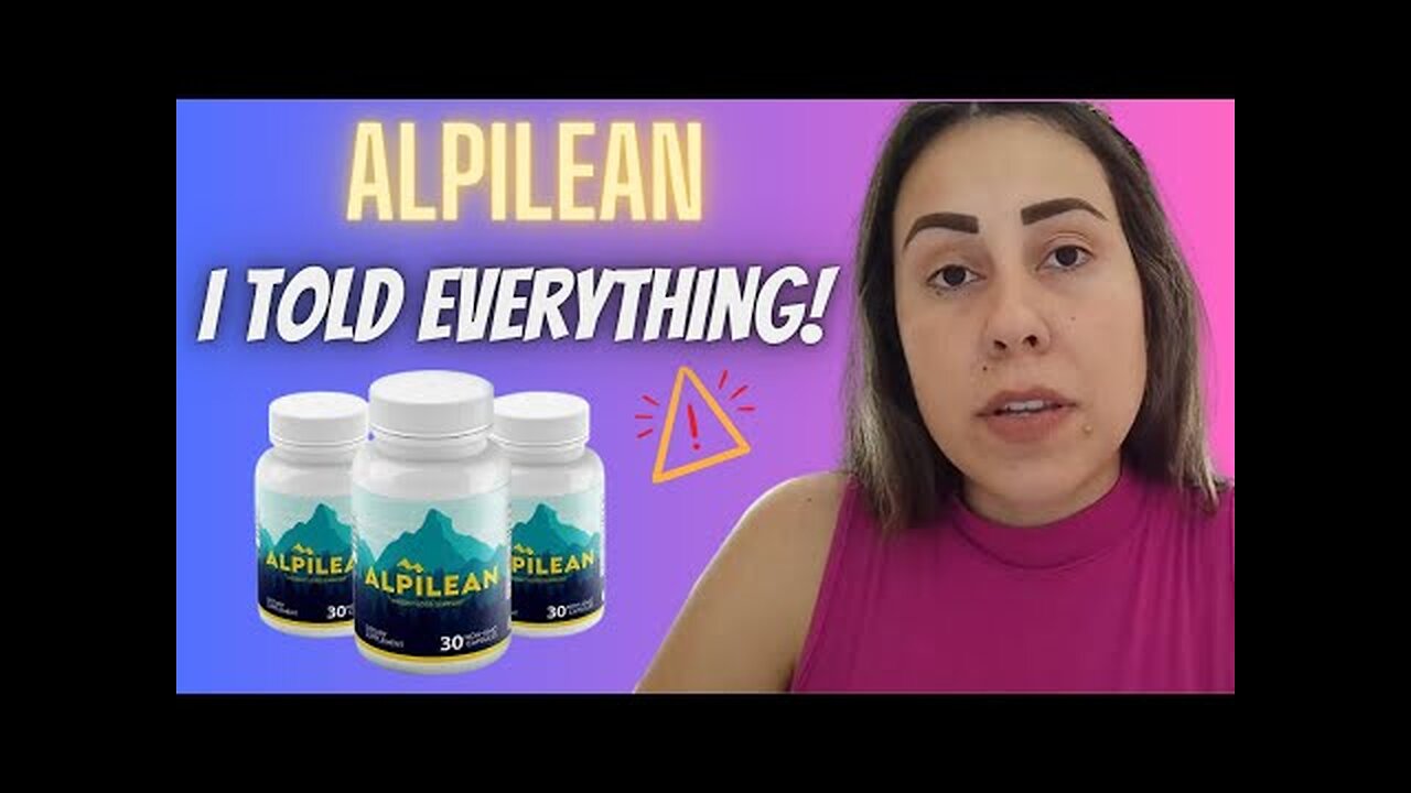 ALPILEAN - (WARNING NOTICE 2023!!) - Alpilean Weight Loss Supplement - Alpilean Review - Alpilean