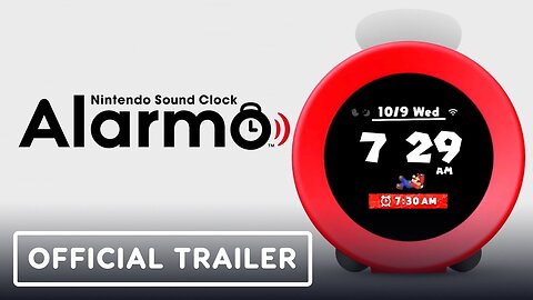 Nintendo Sound Clock: Alarmo - Official Announcement Trailer