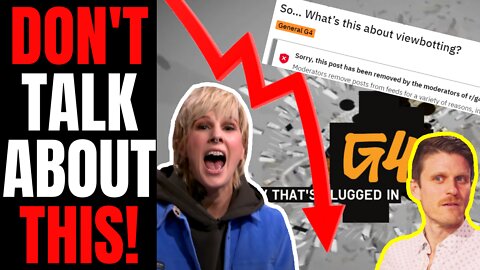 G4TV Censors Their Fans If They Talk About Viewbotting | Do They Have Something To Hide?