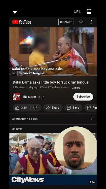 Pedo Dalai Lama Exposed!!!!