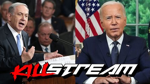 KILLSTREAM: BIBI ADDRESSES CONGRESS, BIDEN FROM OVAL OFFICE, + APRIL RE-CHARGED