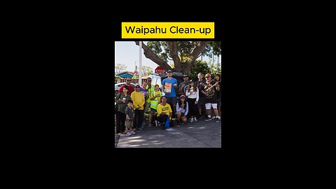 Waipahu clean-up