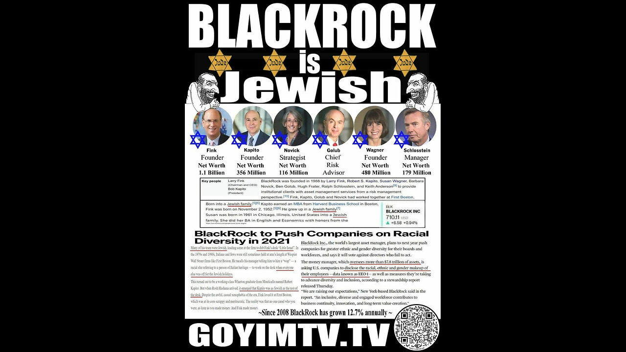 How jew Blackrock corp Trained Pres Trump’s Butler Pennsylvania rally Shooter? 7-19-24 King Luxury