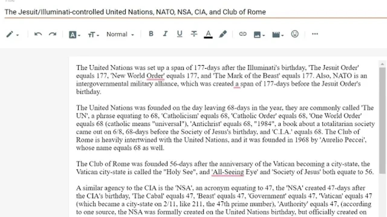 Why NATO was created a span of 177-days before the Jesuit Order's birthday #gematria #nwo #truth