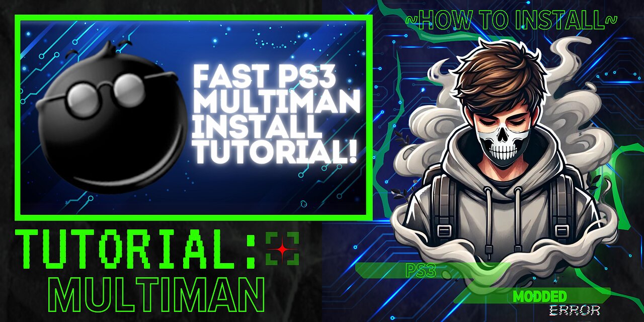 FAST PS3 MULTIMAN Install Tutorial!