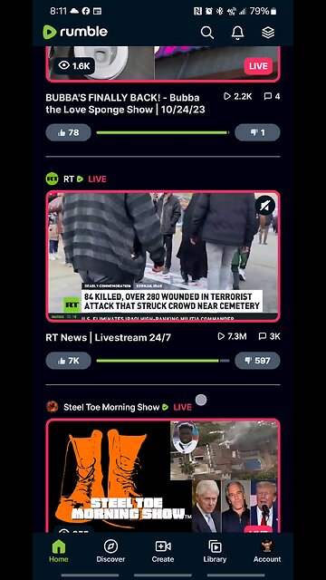 Changing Steaming quality on the Rumble App