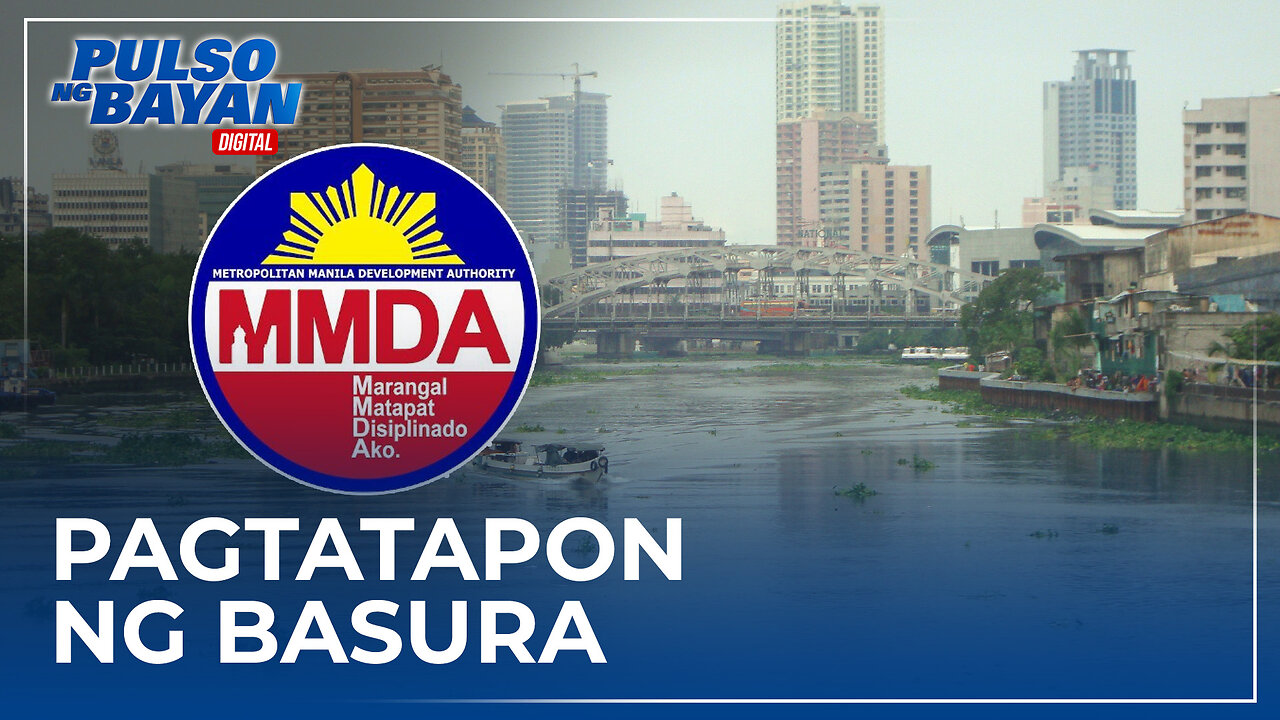 Operasyon ng Pasig River Ferry Service, apektado dahil sa sobrang kapal ng basura sa ilog Pasig