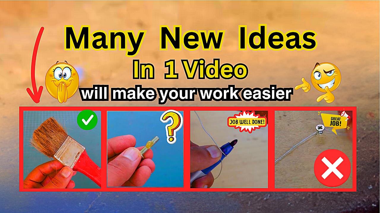 Genius innovations and ideas that will make your work easier OMG! AMAZING IDEAS