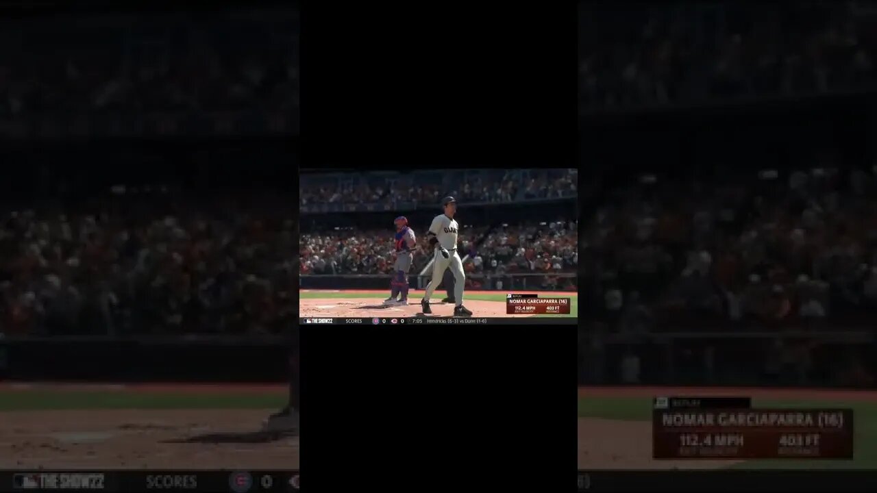 Nomar Garciaparra MLB The Show 22 Hits Foul Pole #shorts