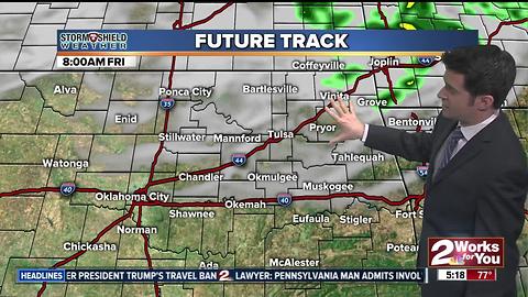 2 Works for You Friday Morning Weather Forecast