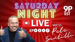 🇺🇸 SATURDAY NIGHT ⚡️ LIVE WITH PETE SANTILLI [SNL #4317-9PM]