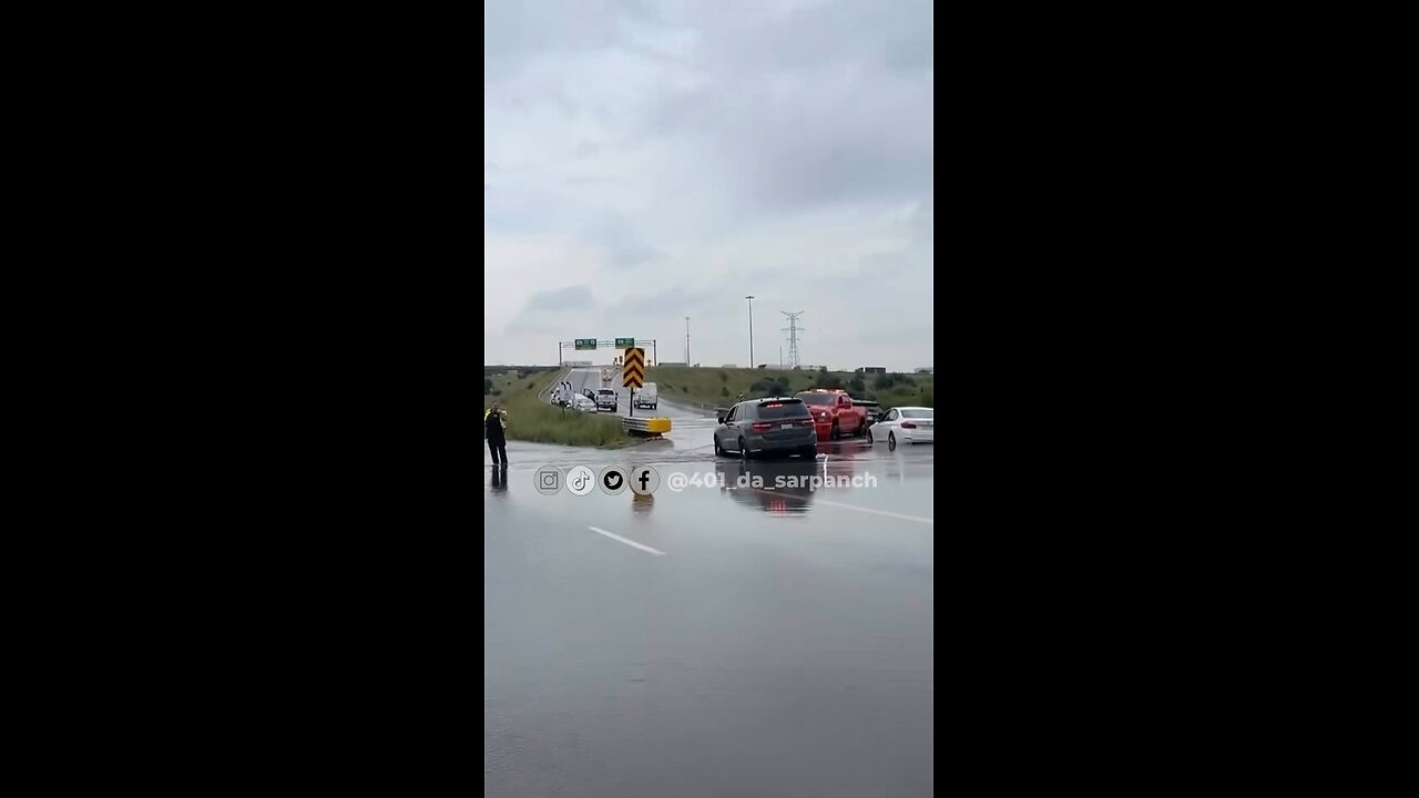 Flash Floods In Toronto Canada