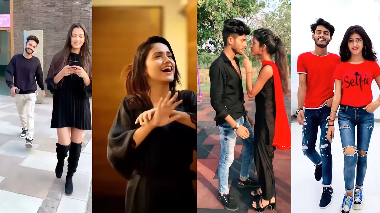 Cute & Romantic TikTok Videos ||Sad Tik Tok Videos, Mehka Mehka Ye Samalal dupatta, Must Watch Song