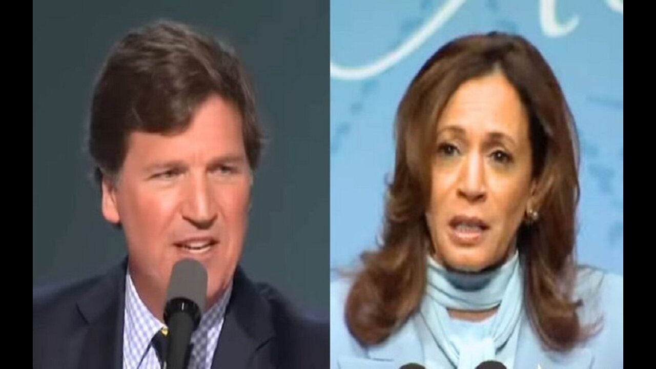 Tucker Carlson on Harris ‘She’s Purely a Media Creation’