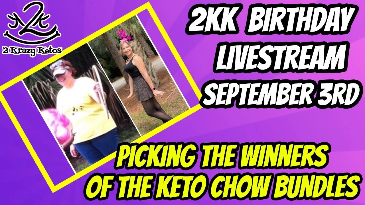 Celebrating Rachel's birthday Live | Who won the Keto Chow Bundles?