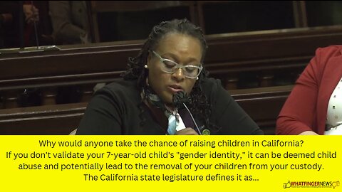 Why would anyone take the chance of raising children in California?