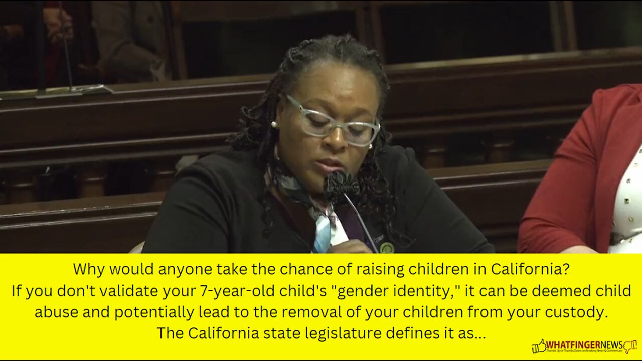 Why would anyone take the chance of raising children in California?