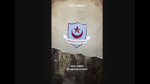 Why does an Irish football club logo feature the Ottoman flag?