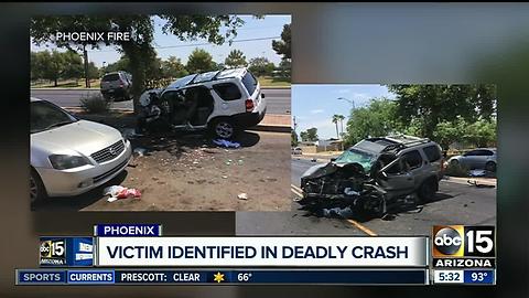 Police investigating after man drove into oncoming traffic, killing 51-year-old man in west Phoenix